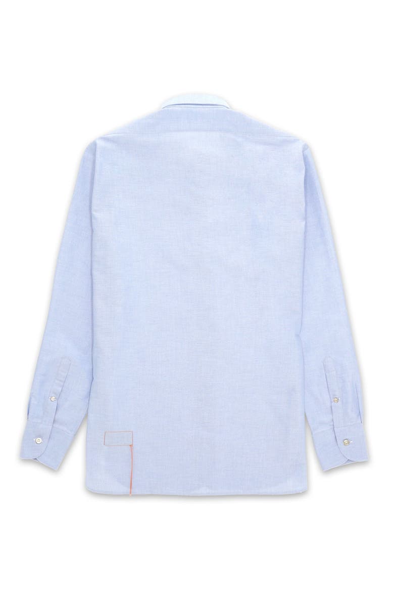 Oxford Cotton Shirt, Alternate, color, Blue