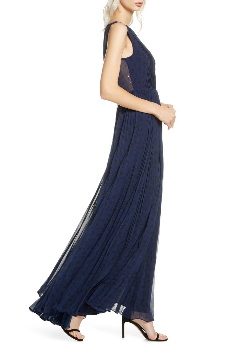 Fame and Partners The Luna Pleat Gown, Alternate, color,