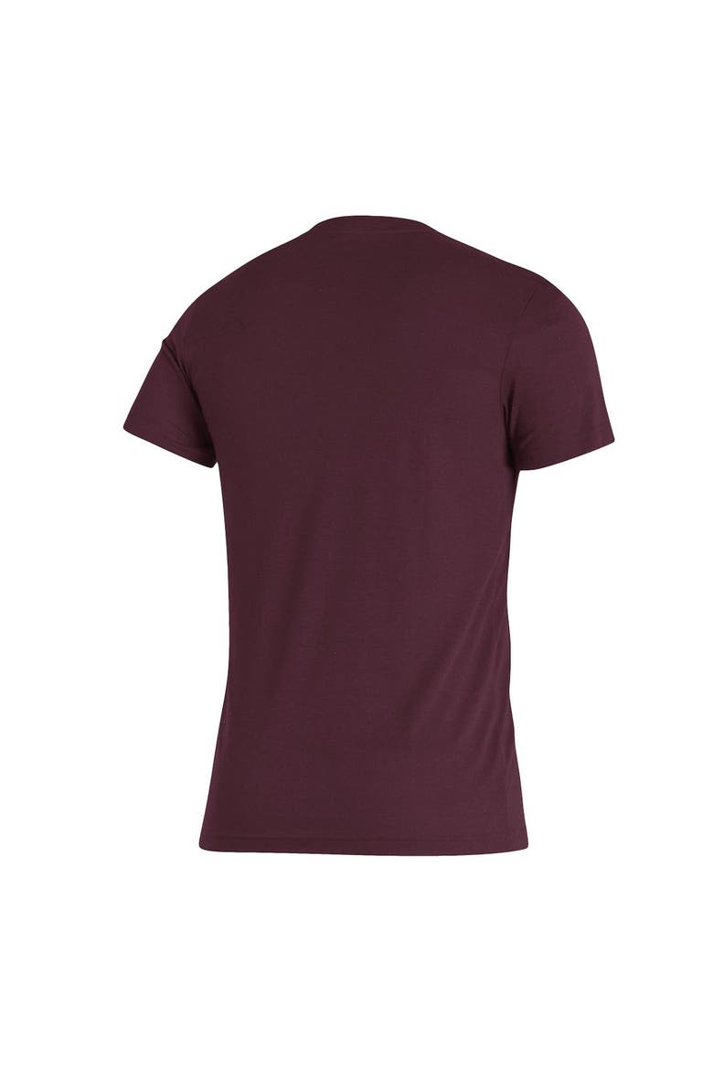 Men's adidas Maroon Arizona State Sun Devils Along The Shadow Tri-Blend T-Shirt, Alternate, color, Maroon