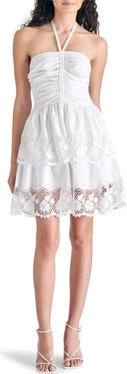 Steve Madden Robyn Layered Lace Ruffle Halter Dress | Nordstromrack Steve Madden Robyn Layered Lace Ruffle Halter Dress | Nordstromrack