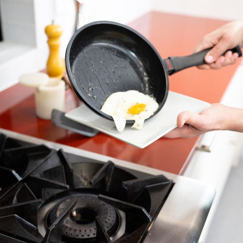 Alva Energy 6-piece Ceramic Nonstick Frying Pan Set In Black