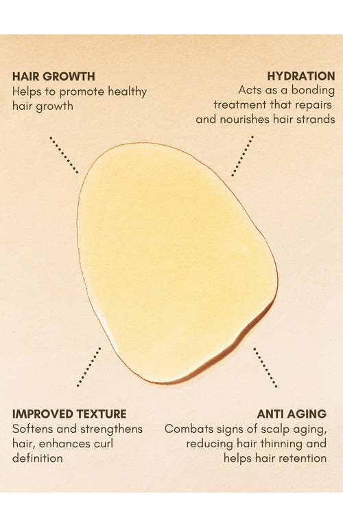 Bur Bur Growing Season Botanical Hair Treatment Oil In Transparent