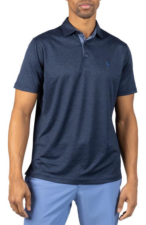 Mélange Mesh Performance Polo