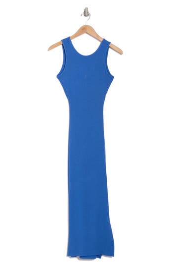 Shop Elan Reversible Cutout Midi Cover-up Dress In Blue Bright