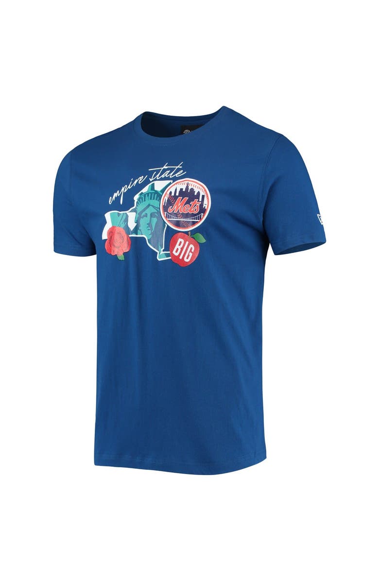 New Era Men's New Era Royal New York Mets City Cluster T-Shirt, Alternate, color, Royal
