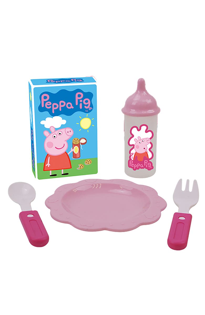 Peppa Pig Baby Classic Doll Pram Set Fits Dolls Up To 18", Alternate, color, Pink