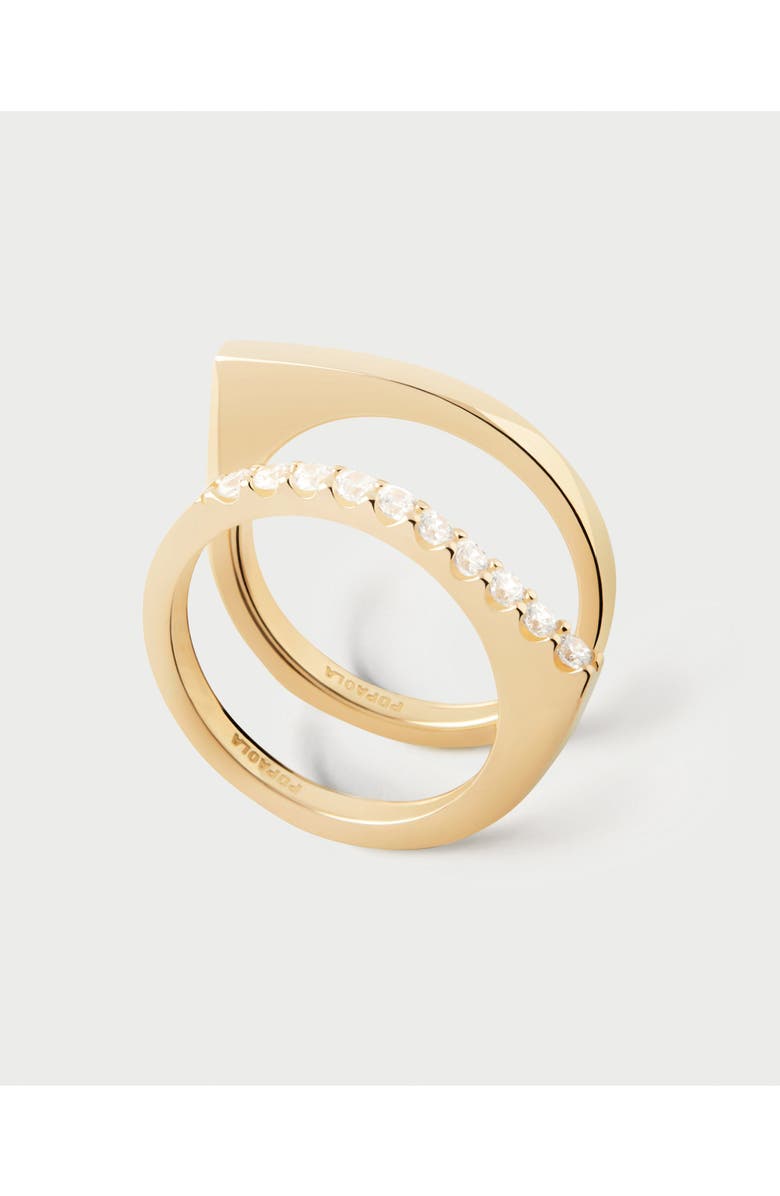 PDPAOLA Gloss Ring, Alternate, color, Gold
