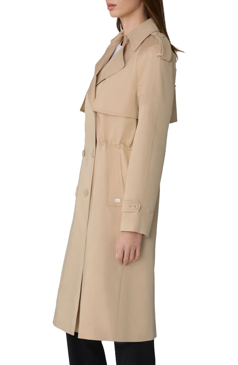 Soia & Kyo Fabiola Water Repellent Trench Coat, Alternate, color, 