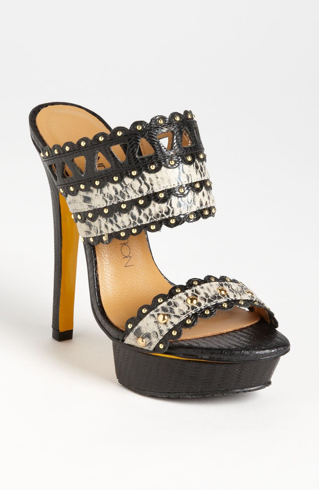 Blonde Ambition 'Royce' Sandal, Main, color, 