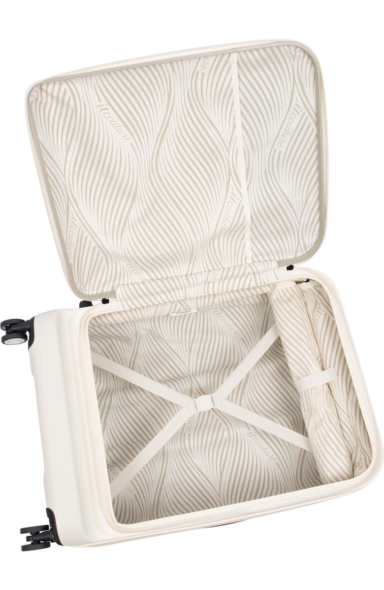 IT COUTURE Luminita 28-Inch Hardshell Spinner Suitcase, Alternate, color, White / Eucalyptus
