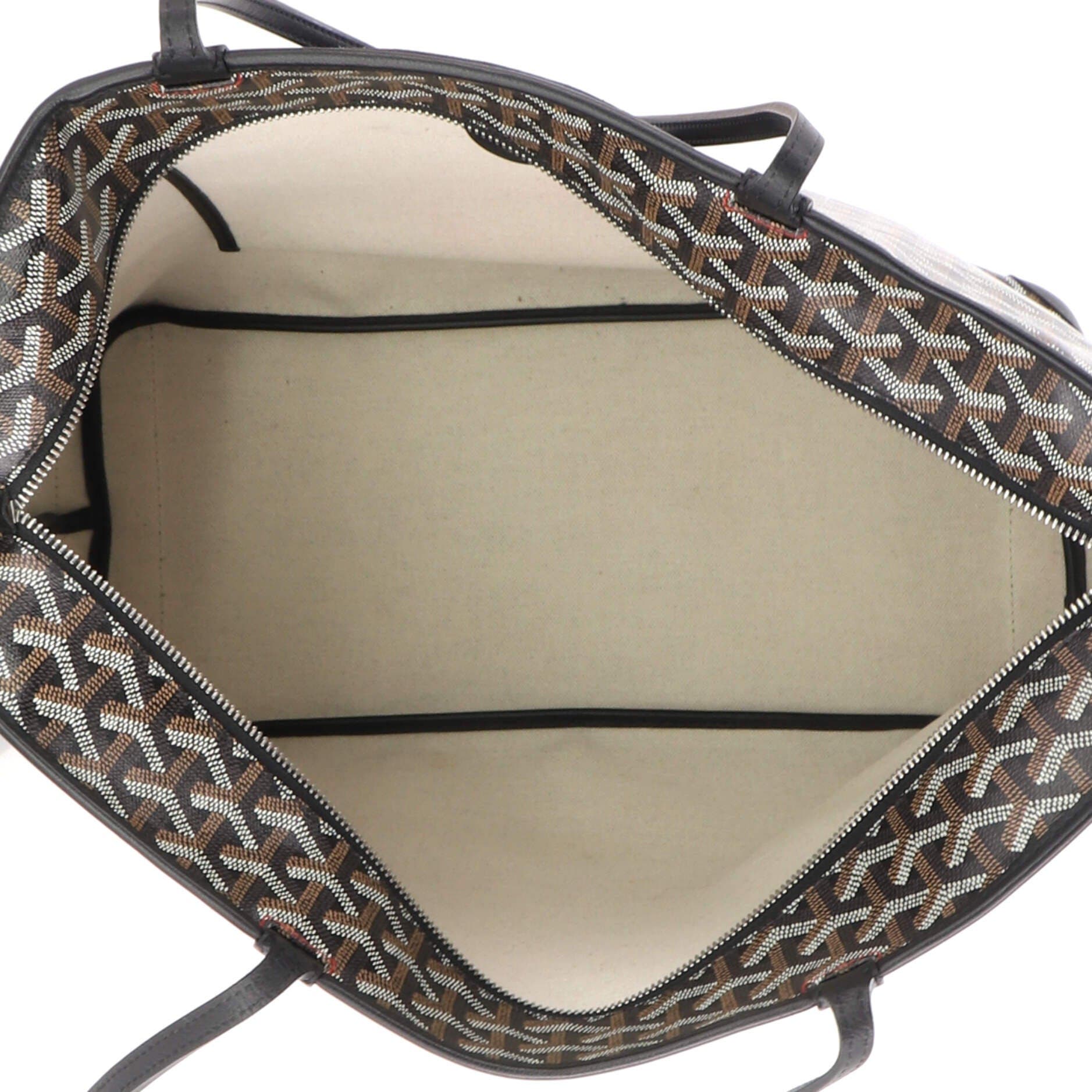 Artois Tote Coated Canvas MM, Alternate, color, Black