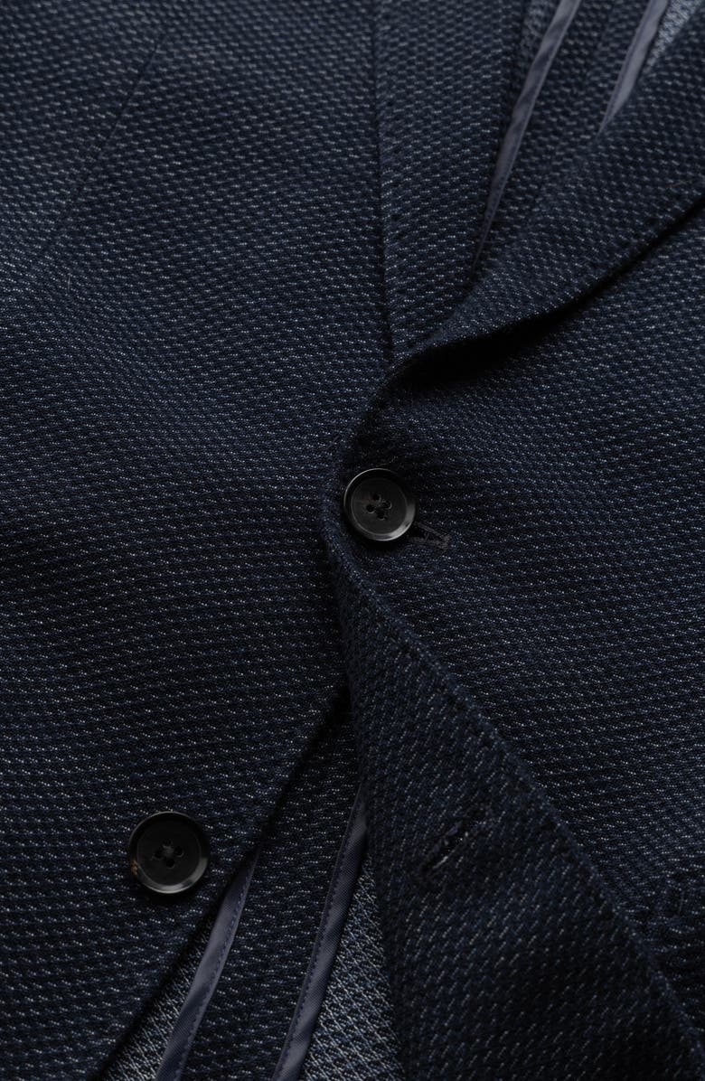 Rodd & Gunn Haldon Regular Fit Stretch Wool & Cotton Sport Coat, Alternate, color, Midnight