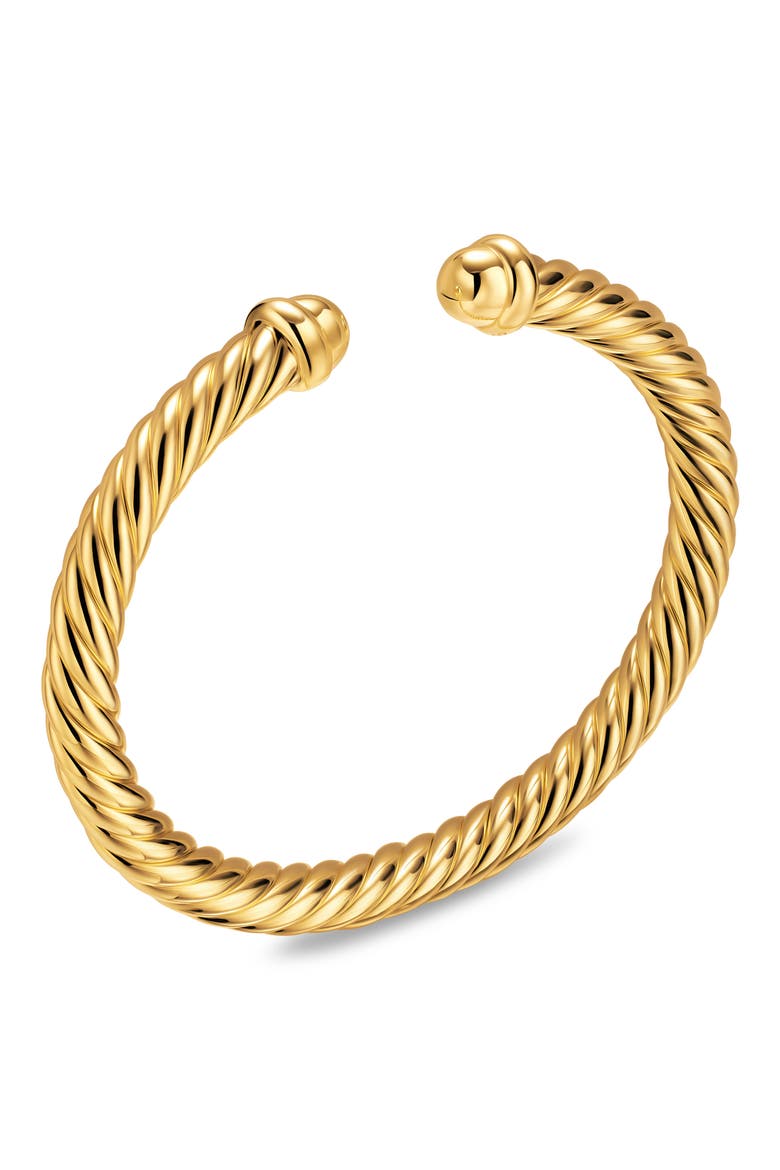 Cablespira® Flex Bracelet, 6mm, Alternate, color, GOLD