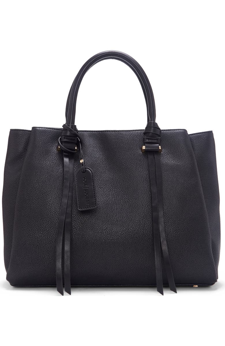 Sole Society Eban Faux Leather Satchel, Main, color,