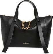 Givenchy Small Snatch Leather Chain Zip Tote