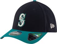 New Era Men's New Era Navy Seattle Mariners Alternate Player Replica 39THIRTY M-Crown Flex Hat