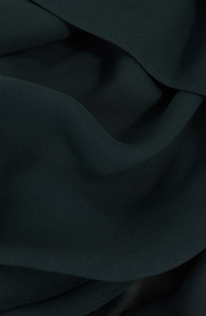 Reiss Greta Drape Gown, Alternate, color, Teal Green