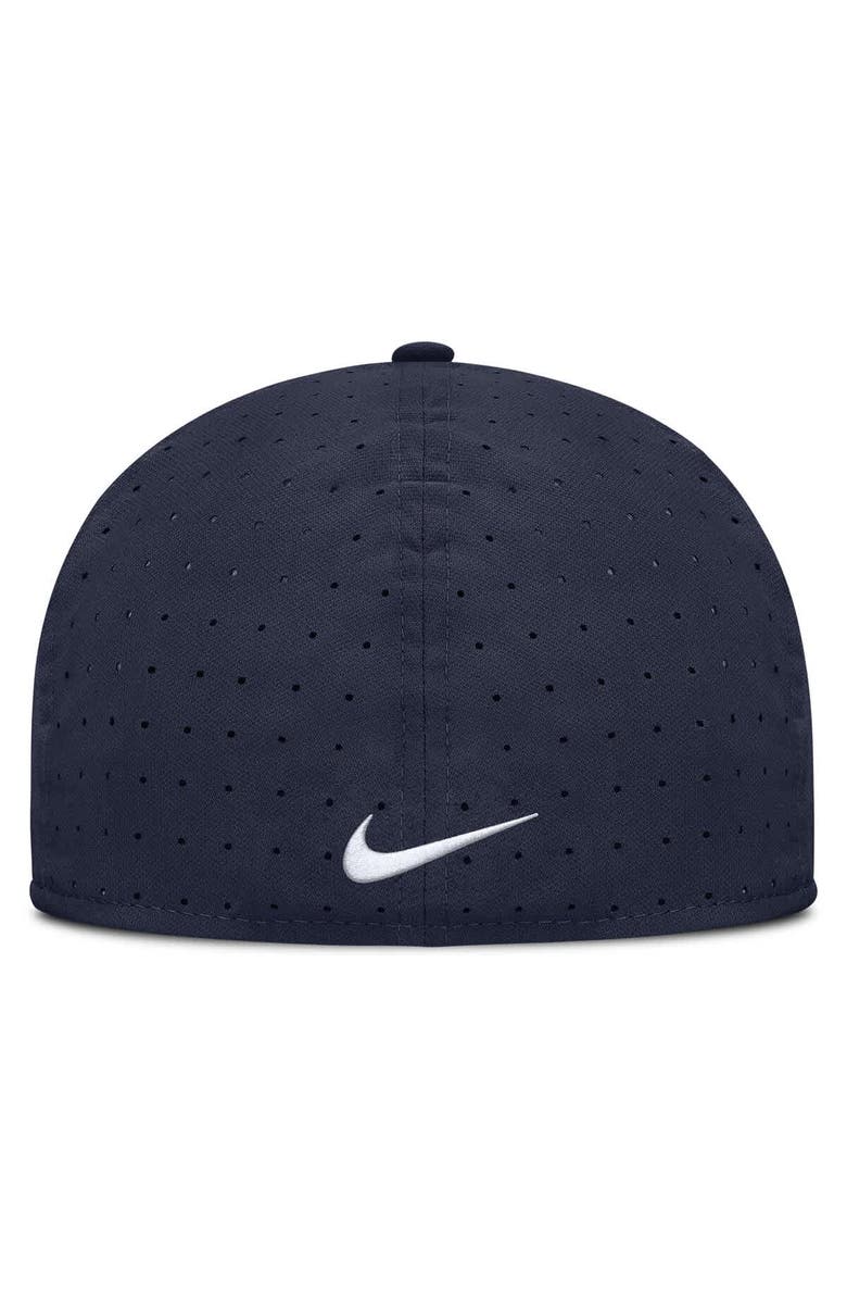 Nike Men's Nike White/Navy Arizona Wildcats On-Field Dugout True Performance Fitted Hat, Alternate, color, White