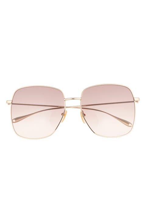 59mm Square Sunglasses