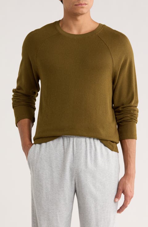 Waffle Long Sleeve Lounge T-Shirt