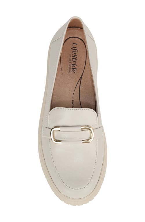 Shop Lifestride Genevabit Platform Loafer In Bone