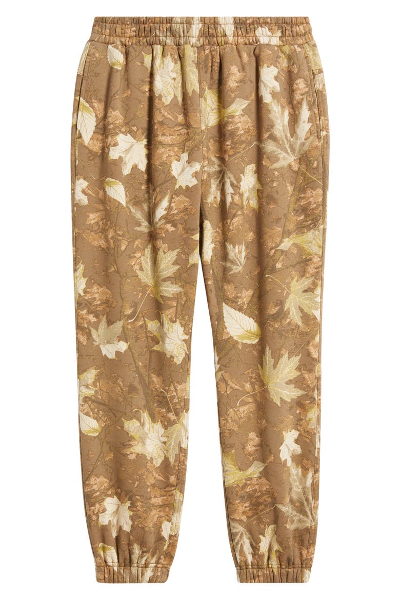 Fleece Joggers, Alternate, color, TAN CAMO