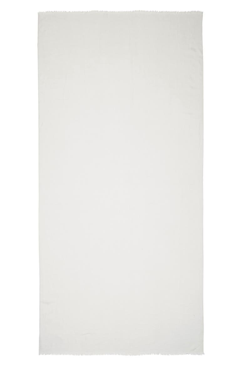 Lightweight Cashmere Scarf, Alternate, color, 020GRY