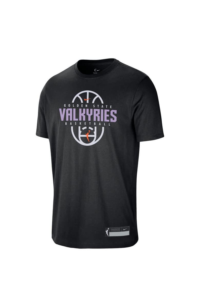 Nike Unisex Nike Black Golden State Valkyries 2026 On-Court Authentic Practice Premium T-Shirt, Alternate, color, Black