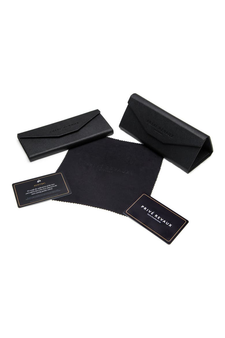 The Producer 50mm Polarized Sunglasses, Alternate, color, BLACK