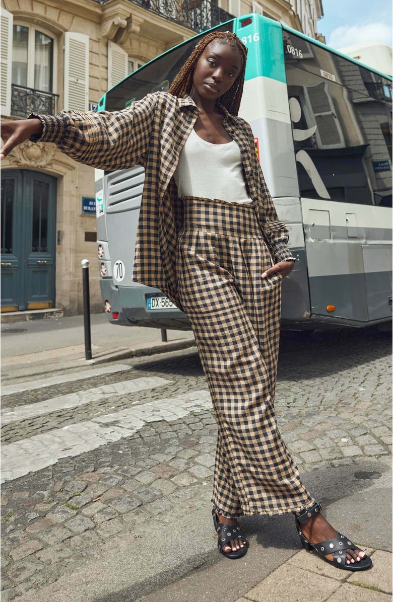 Eddy Kirby Pant, Alternate, color, Black Tan Check