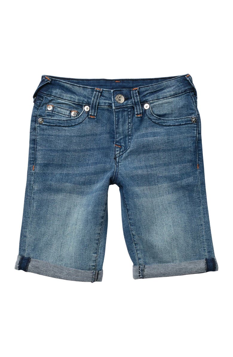 True Religion Brand Jeans Geno Single End Shorts, Main, color, 