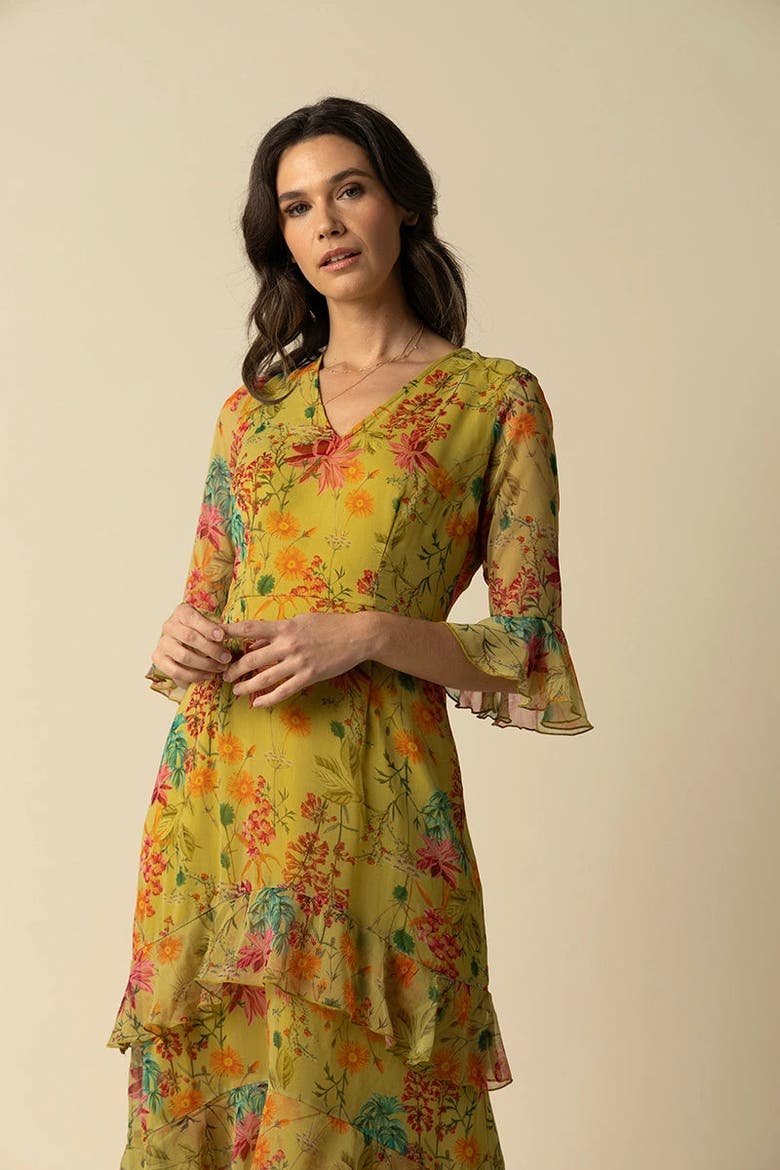 Alicia Green Dress, Alternate, color, Green