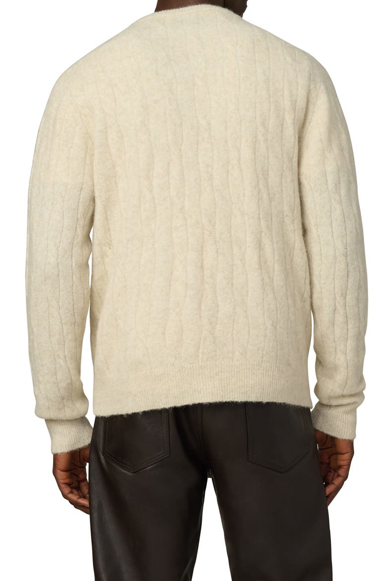 Cable Pullover Sweater, Alternate, color, WINTER SAND