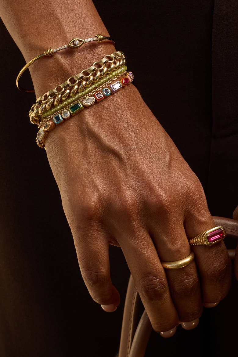 Gelato Tennis Bracelet, Alternate, color, Multicolor
