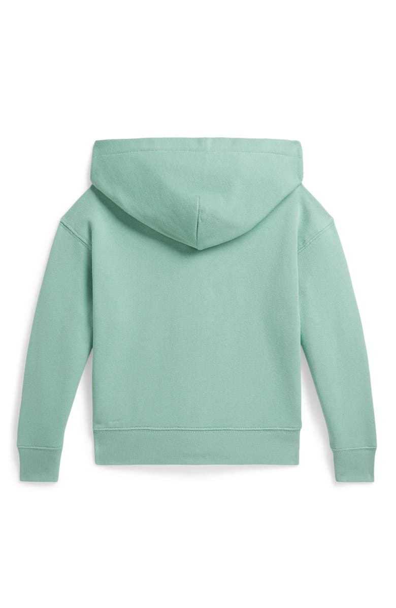 Polo Ralph Lauren Kids' Seasonal Full Zip French Terry Hoodie, Alternate, color, Celadon