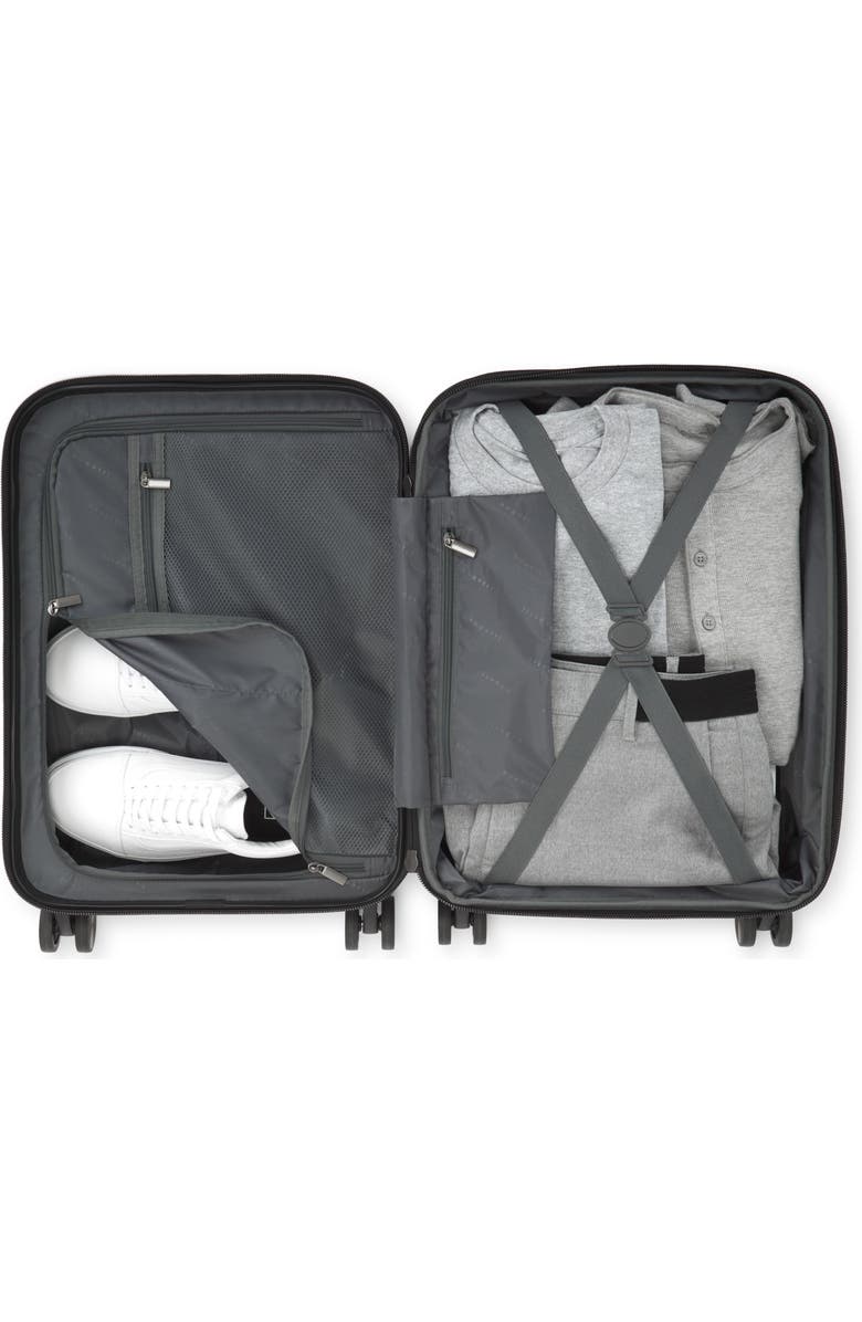 bugatti Wellington Hardside Carry-on Luggage with TSA Lock, Alternate, color,