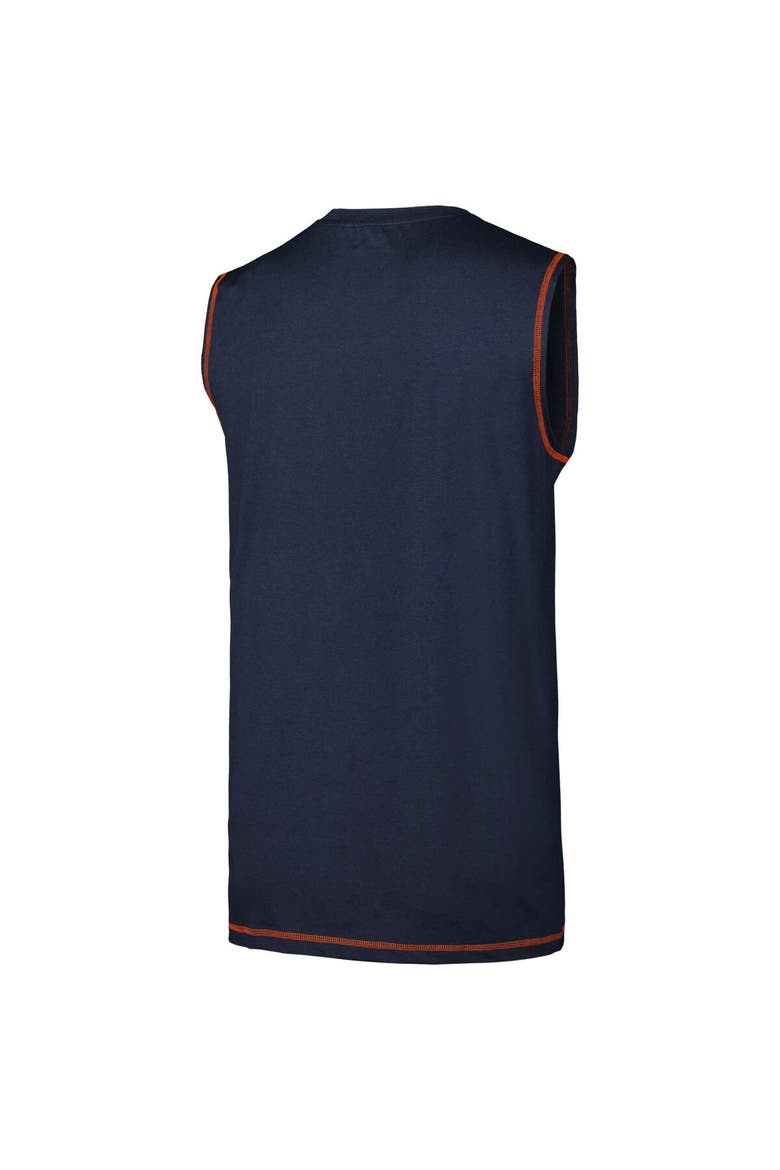 Men's New Era Navy Denver Broncos Tank Top, Alternate, color, Navy