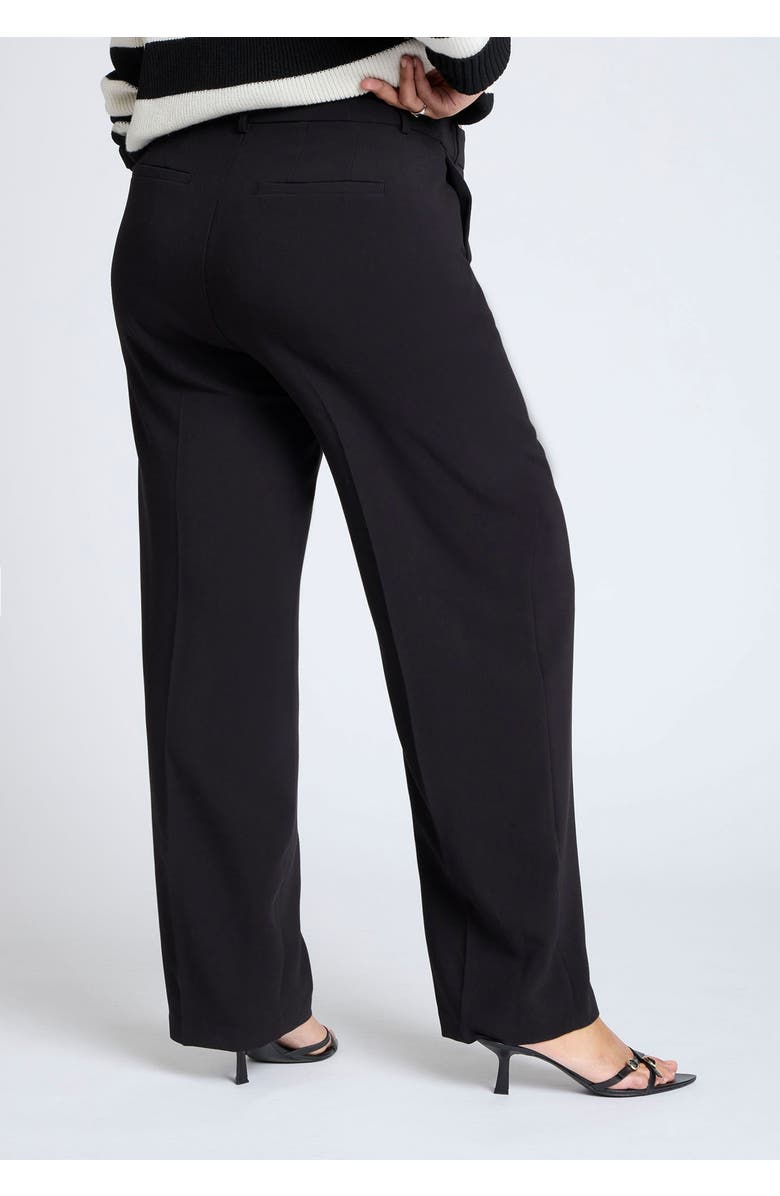 ELOQUII The 365 Straight Leg Pant, Alternate, color, Black Onyx
