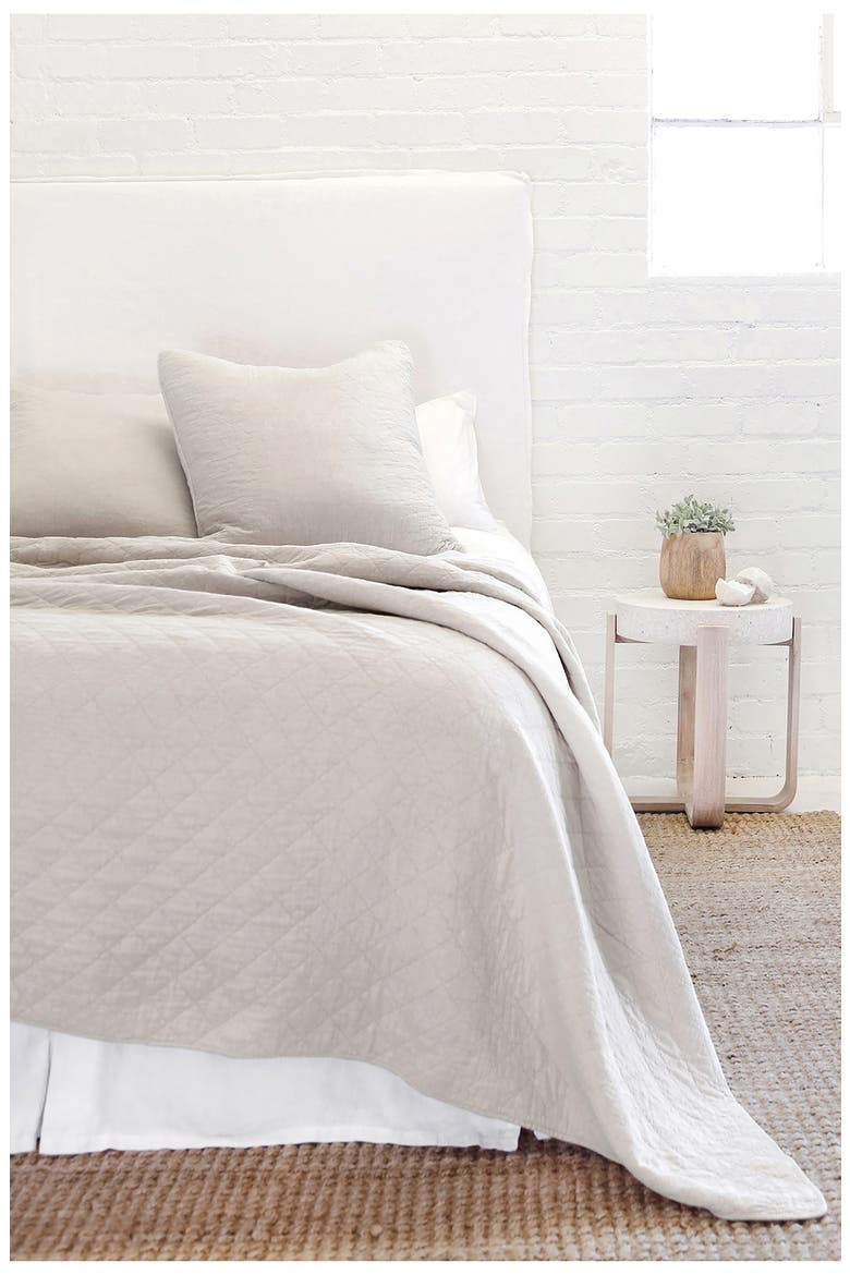 'Huntington' Coverlet, Alternate, color, TAUPE