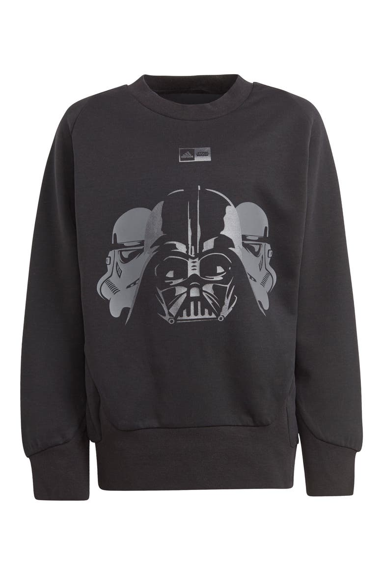 x Star Wars™ Kids' Z.N.E. Sweatshirt & Joggers Set, Alternate, color, BLACK