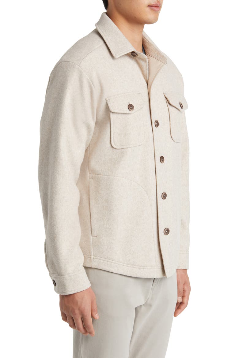 Silver Lake Flannel Button-Up Shirt, Alternate, color, TWILL HEATHER
