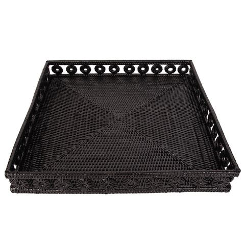 Artifacts Rattan Inna Design Square Tray
