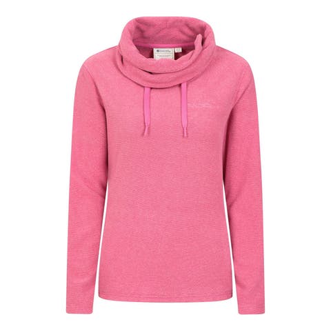 Hebridean Cowl Neck Fleece Top