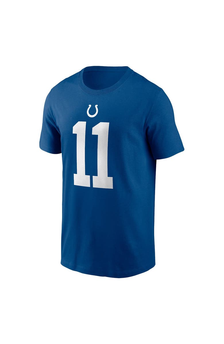 Nike Men's Nike Michael Pittman Jr. Royal Indianapolis Colts Player Name & Number T-Shirt, Alternate, color, Royal