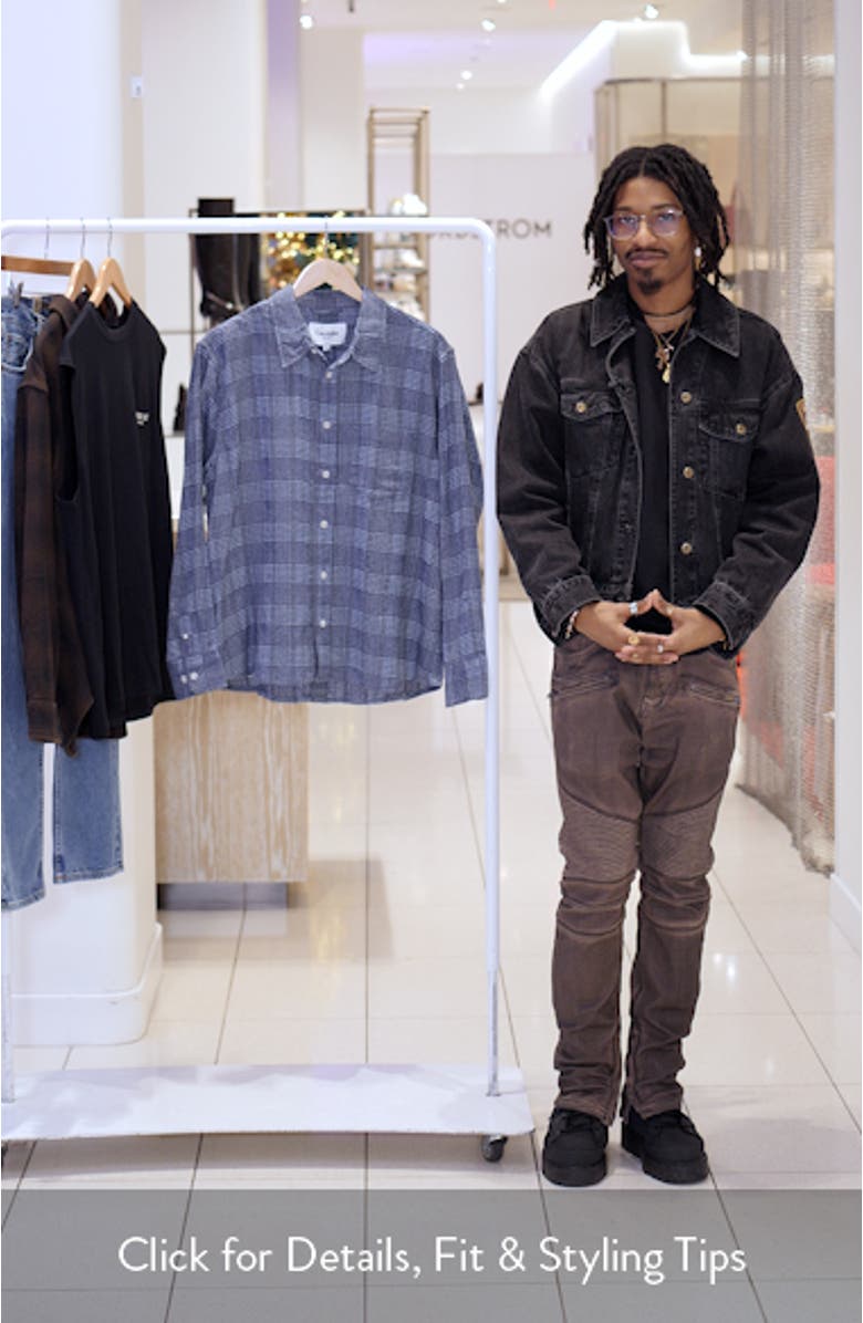 Ocean Parkway Cotton Blend Button-Up Shirt, sales video thumbnail