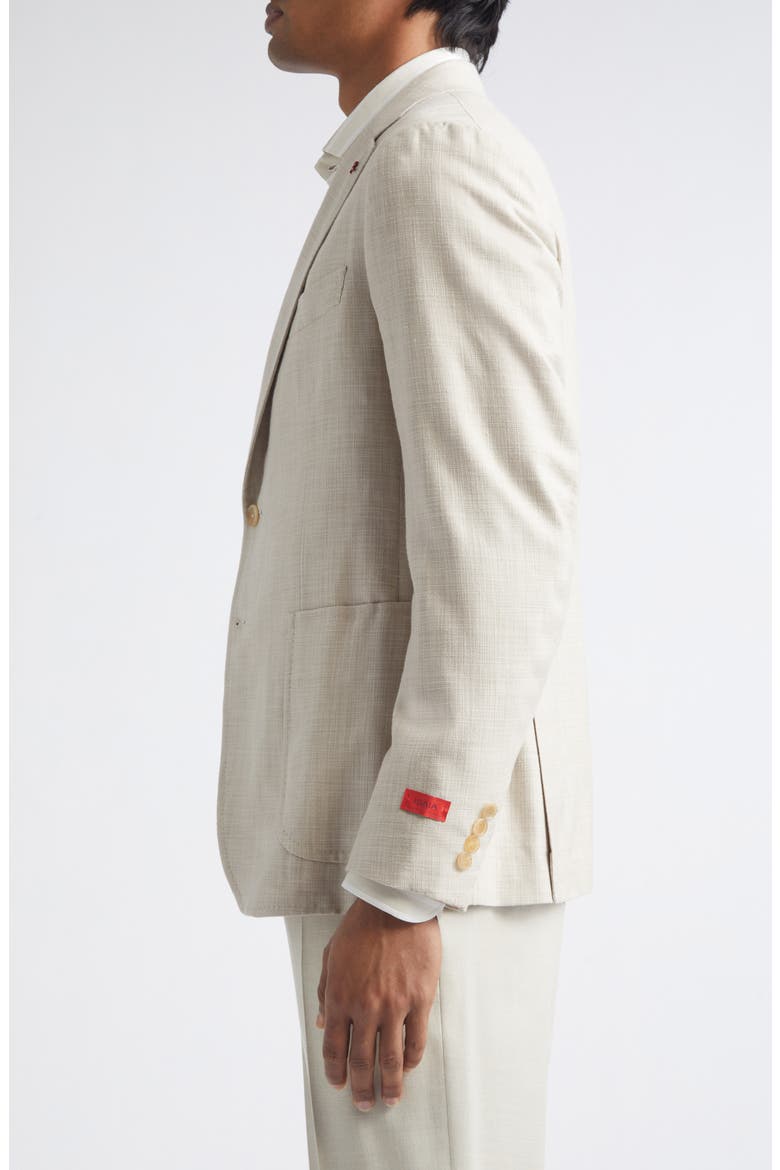 Flamed Cotton & Silk Sport Coat, Alternate, color, OPEN WHITE 300