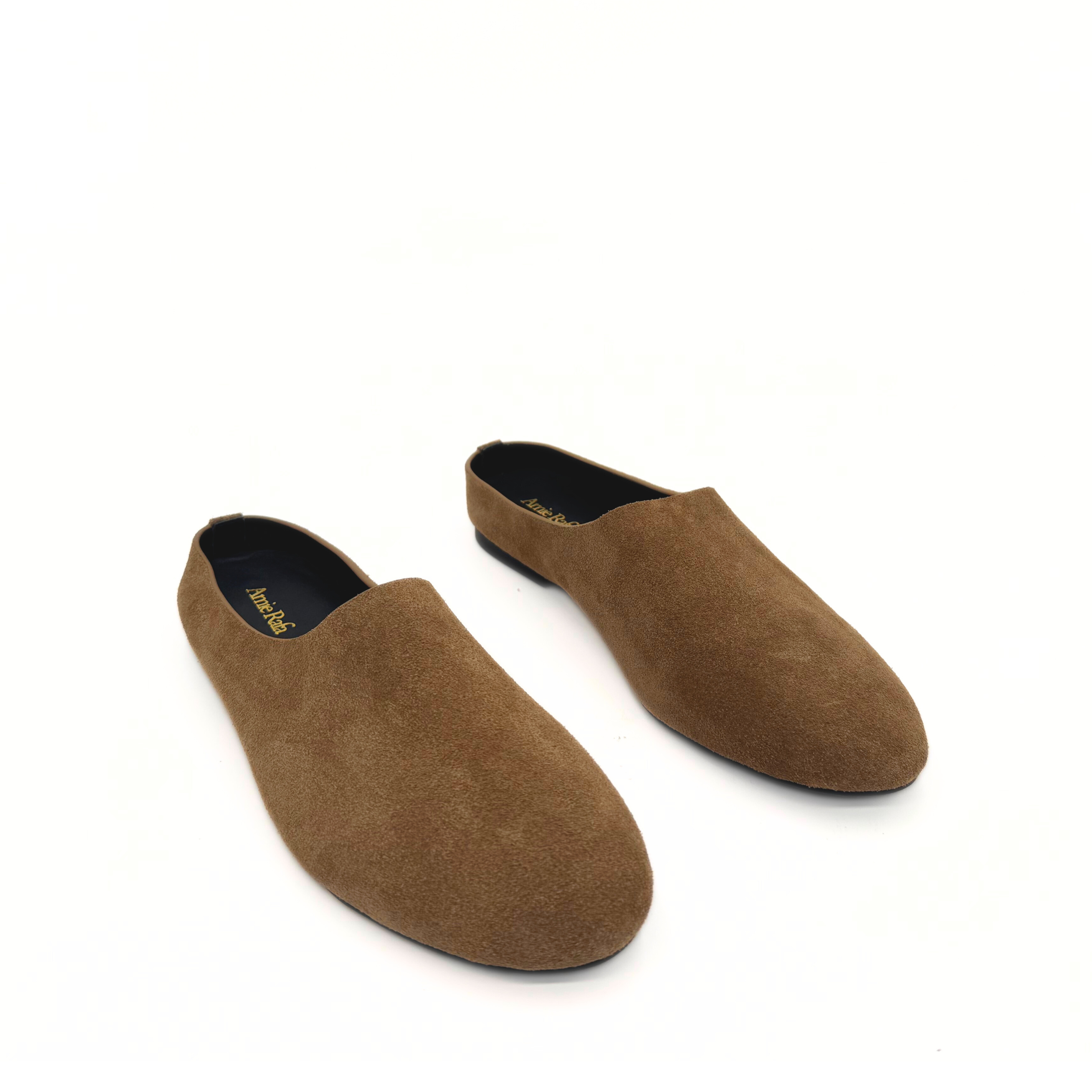 Blade Suede Mules, Alternate, color, Taupe