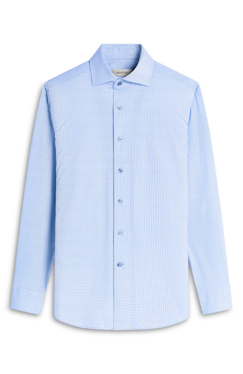 Bugatchi James OoohCotton<sup>®</sup> Button-Up Shirt, Alternate, color, Air Blue