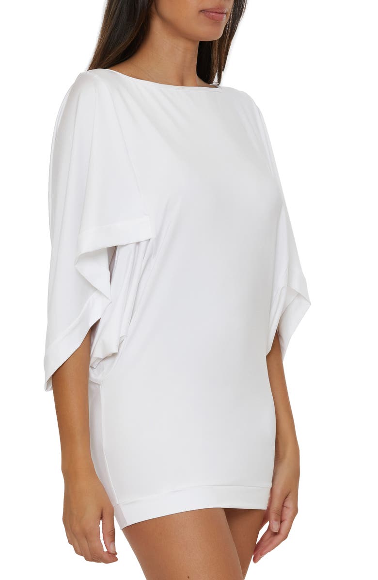 Trina Turk Classic Cover-Up Tunic, Alternate, color, White