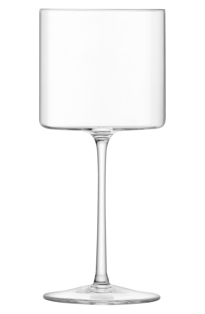 LSA Otis Set of 2 Red Wine Glasses, Main, color, Clear